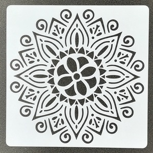 <span class=keywords><strong>Juego</strong></span> <span class=keywords><strong>de</strong></span> plantillas <span class=keywords><strong>de</strong></span> dibujo <span class=keywords><strong>de</strong></span> <span class=keywords><strong>mandala</strong></span>, plástico, ecológico, nuevo diseño, 0,25mm - Product Image 3