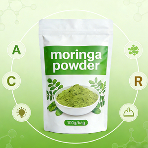 卸売モリンガ葉エキス粉末バルクカスタマイズパッケージモリンガ葉粉末 - Product Image 2