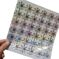 Étiquette autocollante holographique anti-contrefaçon personnalisée Autocollants hologramme Étiquette hologramme 3d