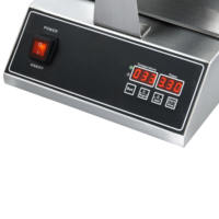 Gaufrier rotatif électrique commercial faisant la machine 4 tranches de gaufrier de forme ronde machine à gaufres rotative unique