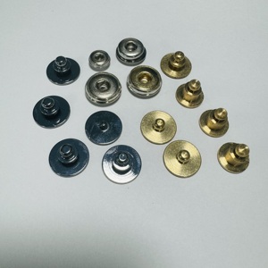 2.5/3.5/4.0mm 黄铜镀镍母头心电图按扣式按钮，带端子和易焊接线，医用电极 1P - Product Image 4
