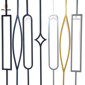 JYD <span class=keywords><strong>AALTO</strong></span> Serie 1/2 "Satin Black Ash Grey Gold Hohleisen Baluster für Innentreppen USA Kanada - Product Image 1