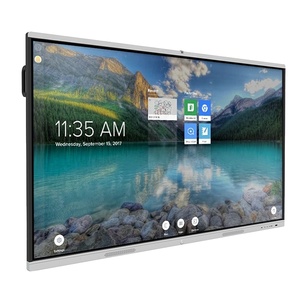 55 65 75 86 98 110 ''<span class=keywords><strong>Pizarra</strong></span> inteligente <span class=keywords><strong>digital</strong></span> interactiva Computadora todo en uno con pantalla LCD 4K hecha de vidrio templado - Product Image 2