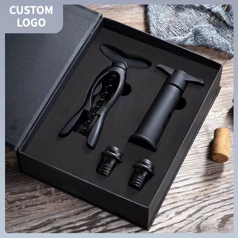 Wine Accessories Gift Box Set Corkscrew Wine Opener Box