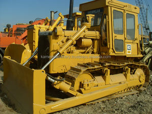 รถดันดินตีนตะขาบ Caterpillar D6D D7G D8R มือสอง เครื่องยนต์ Cummins พร้อมเกียร์ ปั๊ม กำลัง 104.4 กิโลวัตต์ ความสามารถในการดันดิน 3.4 เมตร มีจำหน่าย - Product Image 2