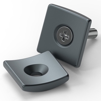 Aimant permanent en néodyme N35 N38 N40, courbé en arc, à couple élevé, à haute vitesse de rotation, à flux élevé, revêtu d'époxy, durable, en terres rares
