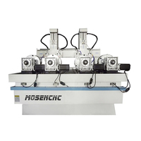 Kit de machine de fraisage CNC 3D à 4 axes Jinan Mosencnc Multi Head 1325 pour le travail du bois, le bois, le métal et l'acrylique