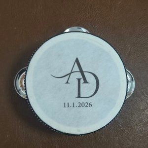 Tamborín Musical Pequeño de Abedul de Alta Calidad con Logotipo Personalizado, de 4 y 10 Pulgadas, para Bodas, Venta al Por Mayor - Product Image 2