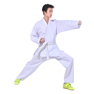 ชุดฝึกคาราเต้ระบายอากาศใส่สบายชุดฝึกผ้าฝ้ายโพลีเอสเตอร์ - Product Image 2