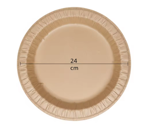 Piatti Monouso 5 Pezzi, 75 Porzioni, Grandi 9.5 Pollici, Multiuso, Riutilizzabili, Biodegradabili, 90% Meno Rifiuti, Per Casa e Viaggio, PEELWARE - Product Image 3