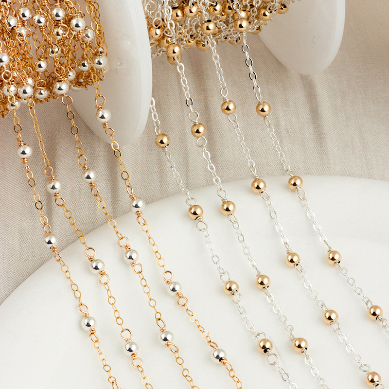 COLLANA A SFERA Con Taglio A Diamante In Argento Sterling 925 - Foto 3