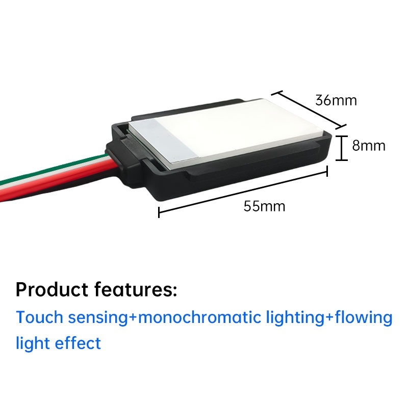 running water flowing touch sensor