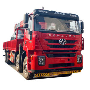 Camion monté par camion hydraulique de décharge d'<span class=keywords><strong>IVECO</strong></span> 8X4 sany 12ton <span class=keywords><strong>grue</strong></span> à vendre - Product Image 1