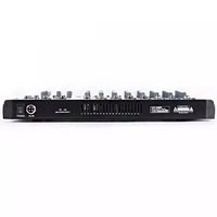 Nouveau mélangeur Audio DT8 8 canaux Max avec amplificateur de puissance à bas prix mélangeur Audio maître de Studio mélangeur de puissance pour Audio numérique Usb