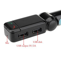 Ugreen — Kit transmetteur/modulateur FM sans fil, pour voiture, mains libres, modulateur de lecteur Mp3 avec écran LED, Portable, double chargeur USB