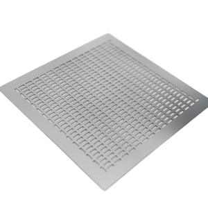 Services de fabrication en acier inoxydable ultra-fin de haute précision par découpe laser de 0,01 mm pour circuits à couche mince, diamètre du trou de 0,035 mm - Product Image 6