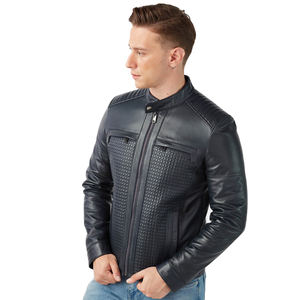 Chaquetas de Cuero PU de Alta Calidad para Hombre con Mangas Largas y Bolsillos con Cremallera, Estilo para Usar en Invierno, Nueva Condición - Product Image 6