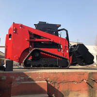 Minipala cingolata diesel CE EPA da 75 CV 100 CV con mulcher forestale, capacità di carico 1000 kg 1200 kg
