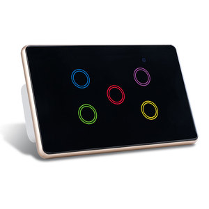 Au tiêu chuẩn chuyển đổi thông minh với Glass Bảng điều chỉnh cuộc sống thông minh app điều khiển Wifi Zigbee cho nhà thông minh đèn RGB - Product Image 5