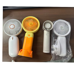 Ventilateur portable pliable WIN-WIN à injection personnalisée, mini-ventilateur de refroidissement USB rechargeable vertical, fabriqué par moulage plastique - Product Image 1