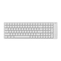 Clavier mécanique OEM ODM Flow2 LowProfile en alliage d'aluminium avec interrupteurs linéaires Void, clavier sans fil rechargeable avec 3 modes