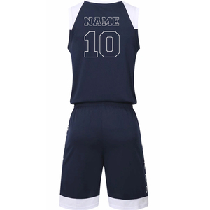 Ensemble de vêtements de sport pour le basketball haute performance et respirant, avec tissu à séchage rapide, options de couleur et de logo personnalisées pour les équipes - Product Image 3