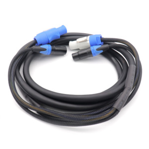 Cable Combinado Powercon DMX de 3 Pines, Macho a Hembra, para Iluminación de Escenario - Product Image 4