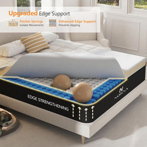 <span class=keywords><strong>Matelas</strong></span> de Lit Ressorts Ensachés en Boîte 30 <span class=keywords><strong>cm</strong></span>, Vente en Gros, Gel, Mousse à Mémoire de Forme, <span class=keywords><strong>Latex</strong></span>, Taille King, Fermeté Moyenne - Product Image 4