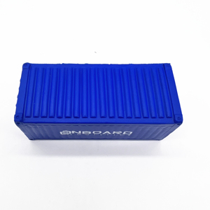 Sinh Thái Thân Thiện Màu Xanh Tùy Chỉnh PU Foam <span class=keywords><strong>Container</strong></span> Shape Antistress Đồ Chơi - Product Image 2