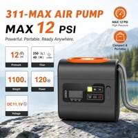Pompe à air haute pression portable OEM ODM pour véhicule, gonflage et dégonflage, pour flotteurs gonflables d'extérieur
