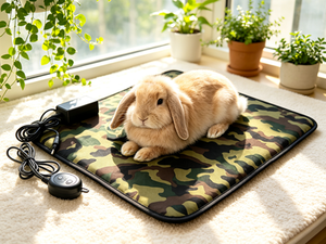 Pet Electric Heating <b>Mat</b> Waterproof Anti-Chew Cord Overheat Protection Removable Washable Winter Sleeping Heated Pad for pet - Product Image 3