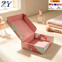Boîtes rigides de luxe en carton ondulé, matériaux recyclés, forme personnalisée, gaufrage quadricolore, échantillons gratuits, commandes personnalisées disponibles