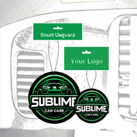 Diffuseur de parfum de luxe Last Scents pour voiture, à fixation sur grille d'aération, à évaporation naturelle, avec éclairage d'ambiance, motif arbre amusant