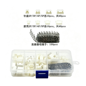 HKST 230 Pieces XH2.54 2P 3P 4P 5-pin 2.54mm Pitch <b>Terminal</b> Kit - Product Image 5