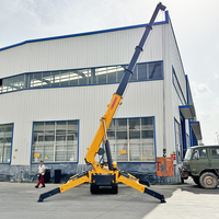Nouvelle Offre 2026 : Mini Grue Araignée Mobile sur Chenilles à Démarrage Électrique, Moteur Diesel, Certifiée CE, pour Levage de Charges Lourdes