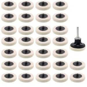 Almohadilla de Pulido y Abrillantado de Doble Cara 100% Lana para Pulidora de Coches, Compatible con OEM, Uso en Amoladora Angular Flexible de 125mm, Garantía de 3 Años - Product Image 3