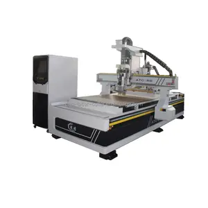 Pasokan pabrik cnc router mesin ukiran cnc router 4 sumbu 2d 3d pekerjaan kayu atc penjualan langsung cnc router mesin ukiran