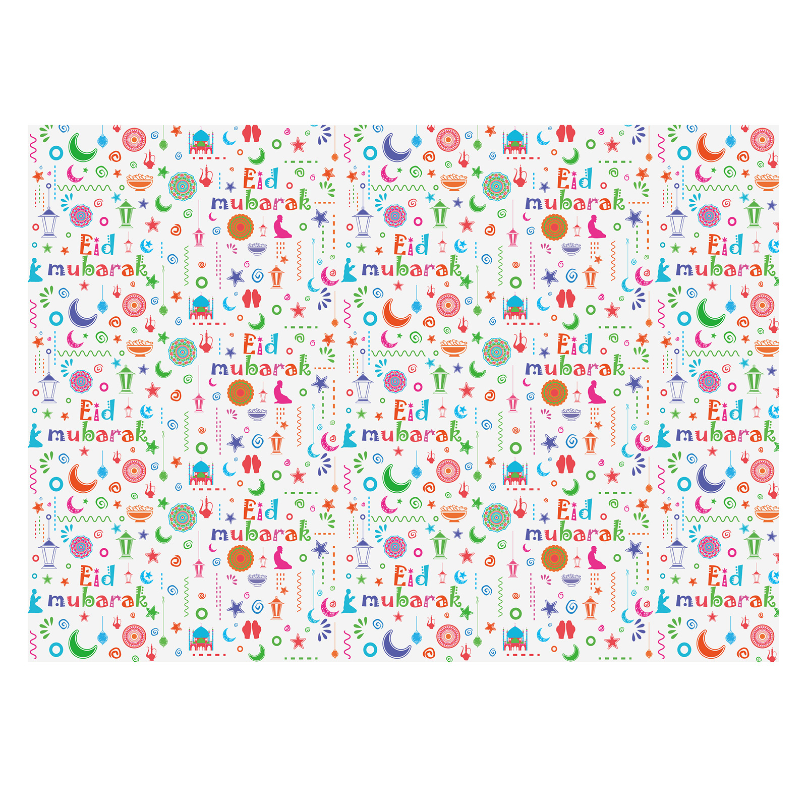 eid mubarak wrapping paper