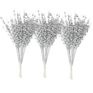 Branches artificielles de baies dorées Meihon 50 cm, décorations de Noël, décoration de mariage et de maison - Product Image 2