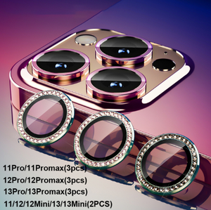 Diamant Glitter Camera Lens Protector Pour <span class=keywords><strong>iPhone</strong></span> 13 12 11 <span class=keywords><strong>Pro</strong></span> Max Métal Anneau Len Verre Pour <span class=keywords><strong>iPhone</strong></span> 13 <span class=keywords><strong>Pro</strong></span> Housse De Protection - Product Image 6