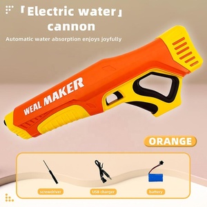 Pistolet à eau électrique à recharge automatique pour adultes et enfants, idéal pour les combats aquatiques estivaux en plein air, à la plage, à la piscine ou dans la cour. - Product Image 6