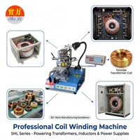 Bobinadora Toroidal Pequeña Tipo Deslizante SHL-S4, Bobinado de Precisión para Transformadores e Inductores