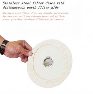 Filtre vertical en diatomite en acier inoxydable de qualité alimentaire pour la brasserie de bière et de vin, le vin jaune fin et les liqueurs rouges - Product Image 5