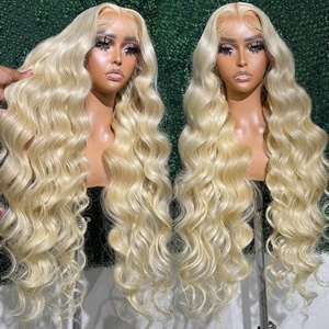 Peluca Frontal de Encaje HD 13x4, Cabello Humano Birmano Virgen, Liso, 150%, Rubio Miel, 30 Pulgadas, Peluca con Encaje Frontal - Product Image 3