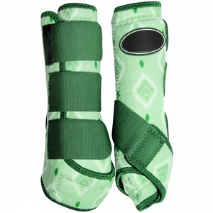 Nuevas botas de caballo ligeras 2025, Protector de pierna deportivo equino, bota de cepillado para entrenamiento, salto, diseño personalizado, logotipo de tamaño - Product Image 1