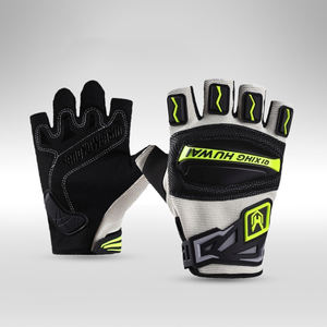 Guantes de Motocicleta Unisex para Todo Clima, Medios Dedos, Protección de Verano, Antideslizantes, Agarre Firme - Product Image 1
