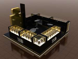 Negro perfumr de kiosk | Centro comercial popular | perfume personalizado booth - Product Image 2