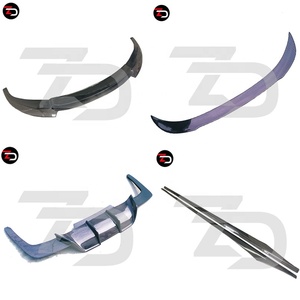 Vendite di fabbrica Kit corpo stile Vors 2012 2017 per BMW serie 6 M6 F06 F12 <span class=keywords><strong>F13</strong></span> con minigonne laterali frontali con mento posteriore Spoiler - Product Image 6