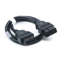 Cavo di prolunga per autoveicoli da 90CM cavo OBD maschio a femmina spina ELM327 connettore cavo OBD 2 interfaccia diagnostica a 16 Pin