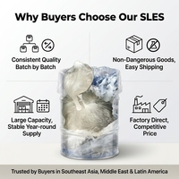 Sodium Lauryl Ether Sulfate SLES 70% Texapon N70, matière première détergente, savon liquide, marché chinois